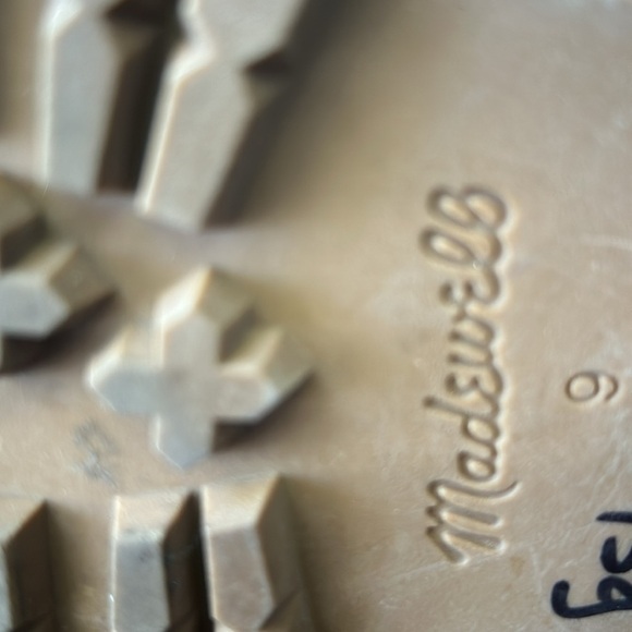 Madewell Harvest Moon The Bradley Leather Lugsole Loafer Shoes Sz 9 Cream - Picture 9 of 11